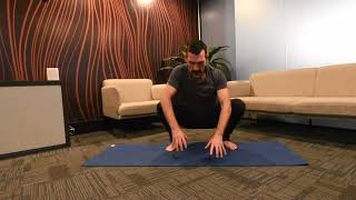 Ankle mobility stretch