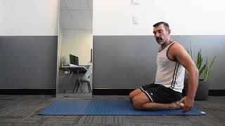 Heel to toe stretch