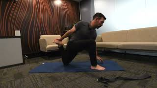 kneeling quad stretch video