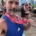 Christian from The Body Project finishing the City2Surf in 1:16:21 despite rainy conditions