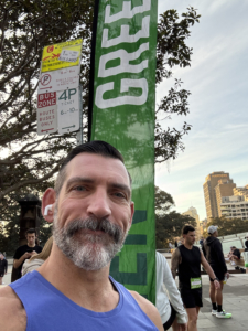 christian-paesano-city2surf-2026-sydney3 Christian Paesano from The Body Project after completing Sydney City2Surf 2026 in a personal best time of 71:40